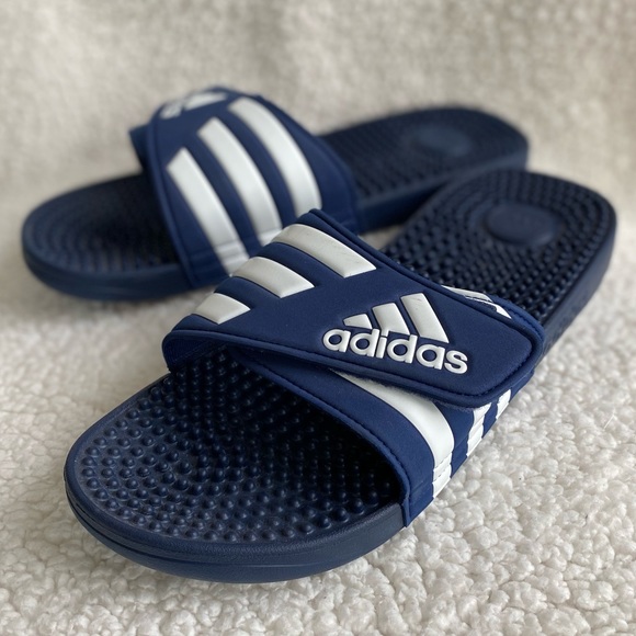 Adidas Mens Velcro Slide Sandals 